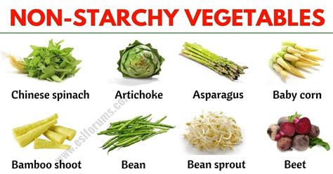 Non-starchy Vegetables! Do you know which non-starchy vegetables are ...