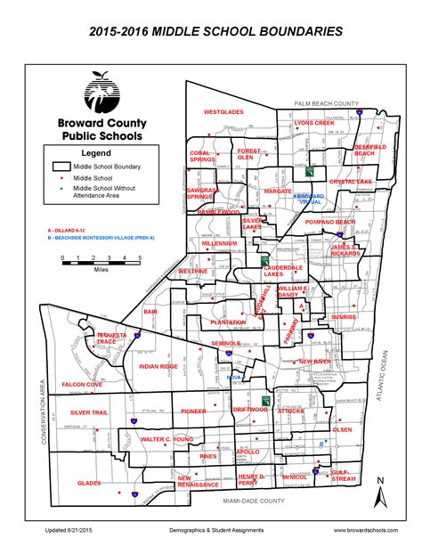 Broward County Schools Map - Cities And Towns Map