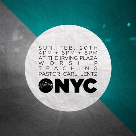 Hillsong Church | NYC | Church logo, Hillsong, Information design