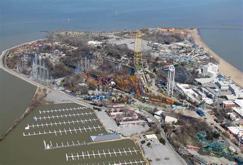 Cedar Point Aerial | Cedar Point Amusement Park Sandusky, Oh… | Flickr