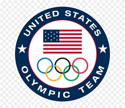 Swimming Clipart Olympics - United States Olympic Team Logo - Png ...