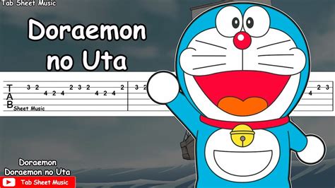 Doraemon Theme Song - Doraemon no Uta Guitar Tutorial | TAB - YouTube