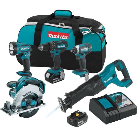 Deal - Makita XT505 18V LXT 5 Tool Combo Kit $299 - Tool Craze