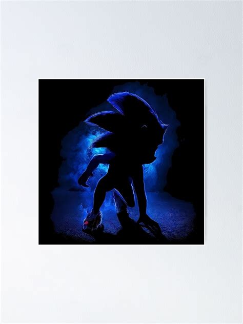 "Sonic the Hedgehog Render 2023" Poster for Sale by ForYour-Desing | Redbubble