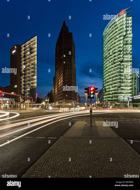 Potsdamer Platz at Night Stock Photo, Royalty Free Image: 59786158 - Alamy