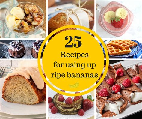 25 Ways to use up ripe Bananas – Mom vs the Boys