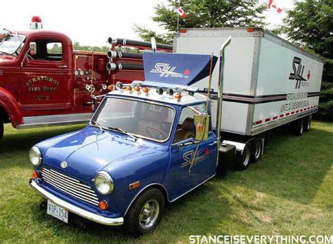 Mini Sattelschlepper | Mini trucks, Mini morris, Classic trucks