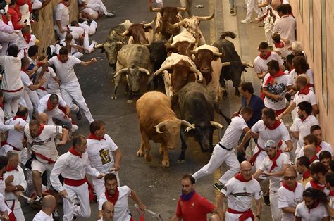 Three gored in Pamplona’s first running of the bulls of 2017 | The Spokesman-Review