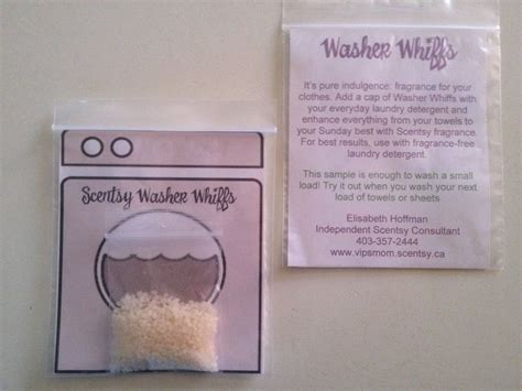 Scentsy | Scentsy, Scentsy sample ideas, Scentsy washer whiffs