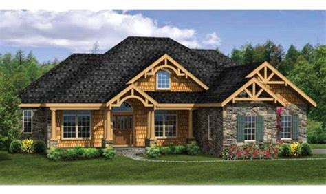 Craftsman Ranch With Walkout Basement 89899ah Architectural Designs ...
