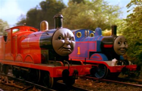 James and the trouble with trees Uk: PAaaAh : r/thomasthetankengine