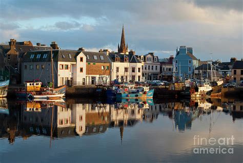 Stornoway Harbour Outer Hebrides Photograph by Atlas Photo Archive - Pixels