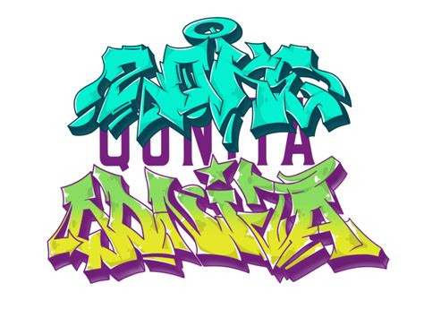 Design graffiti font style for your logo by Diazanoms | Fiverr