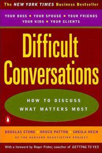 Difficult Conversations Free Summary by Douglas Stone et al.