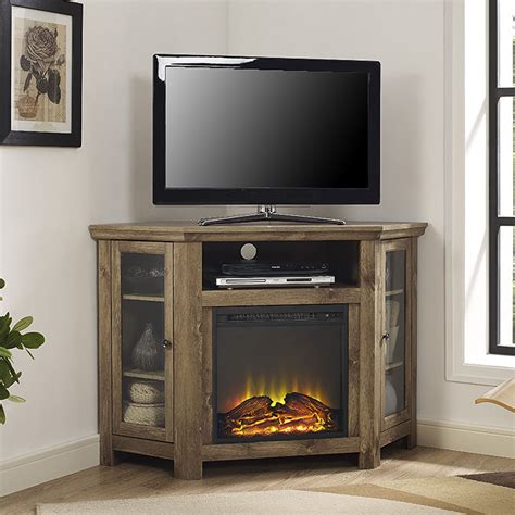 Corner Tv Fireplace Entertainment Center - Councilnet