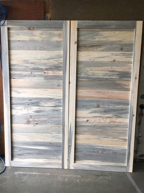 Blue pine sliding barn doors for Sale in Sherwood, OR - OfferUp