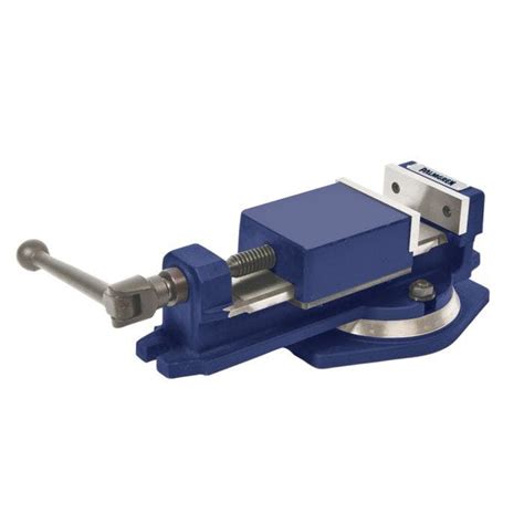 Milling machine vise w/swivel base, 6"