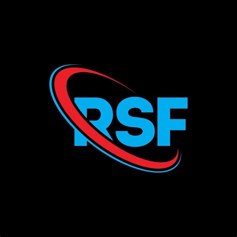 RSF logo. RSF letter. RSF letter logo design. Initials RSF logo linked ...