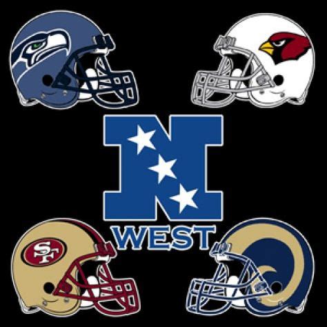 NFC-West-e1326466314989.jpg (500×500) | Nfc west, Nfl teams logos, Nfl ...