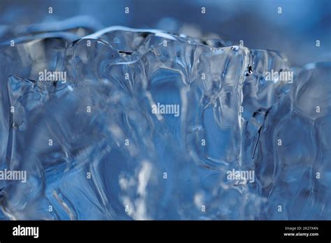 Melting ice water closeup Stock Photo - Alamy