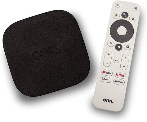 ONN TV Box Streaming Device Android TV Resolution 4K 2160p Ultra HD ...