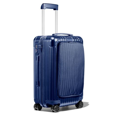 Essential Sleeve Cabin S Suitcase | Blue | RIMOWA