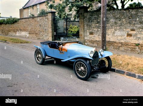 Bugatti Type 22 Brescia parked in a street in the UK ca. 1967-1972 Stock Photo - Alamy