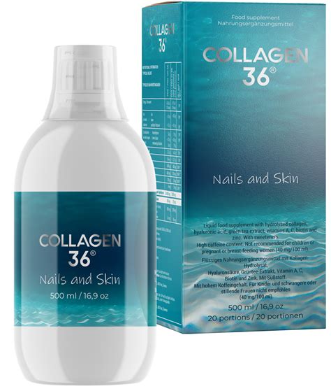 Collagen36 Nails and Skin - Healthy, strong nails like never before