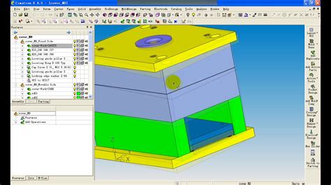 Cimatron Tutorial-( Plastic injection mold design)Thiết kế khuôn ép nhựa_Phần1 - YouTube