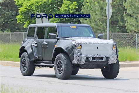 New 2023 Ford Bronco Raptor Pictures Reveal More Exterior Details