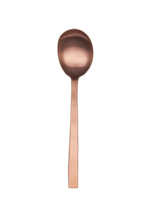 Table spoon brushed copper • Graanmarkt 13