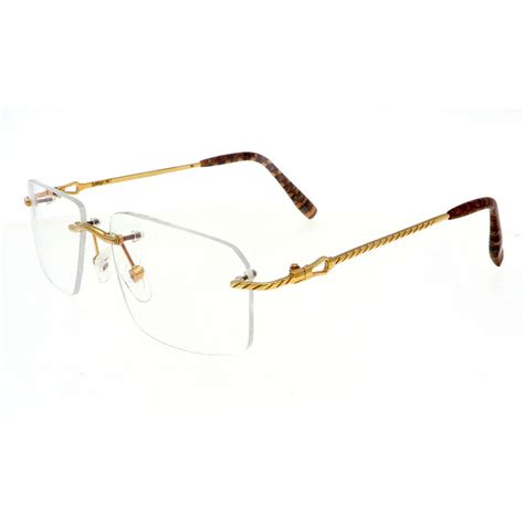 Classic 18K Golden Eye Frames