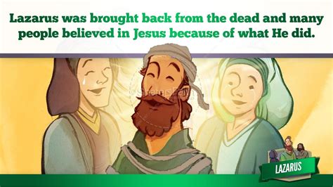 John 11 Lazarus Kids Bible Stories | Clover Media