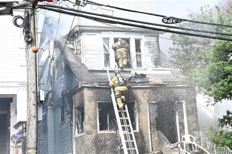 3-alarm fire at 269 Stegman St., Jersey City, July 10, 2023 - nj.com