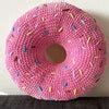 PDF Pattern Donut Pillow, Crochet Donut Pillow, Donut Pillow Pattern ...