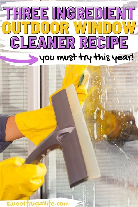 Best outdoor window cleaner - stockose