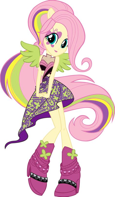 rainbow rocks fluttershy vector by icantunloveyou d7aumwu - Fluttershy (Equestria Girl) Fan Art ...