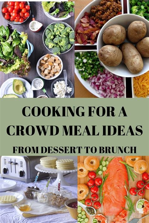14 Easy Meal Ideas for Cooking for a Crowd. Feed a Crowd with Ease