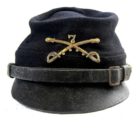 Clothing, Shoes & Accessories CIVIL WAR CONFEDERATE C.S.A KEPI CAVALRY ...