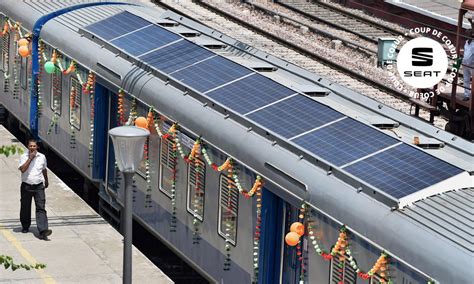 L’Inde lance son premier train solaire - Détours