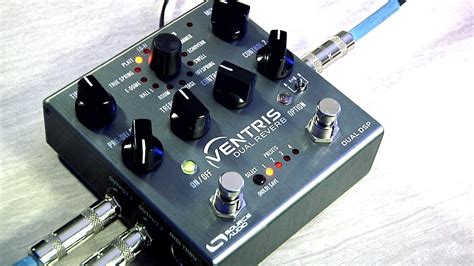 Plate Reverb Pedal: Ventris Dual Reverb - YouTube