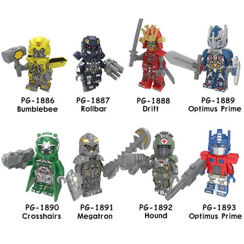 Transformers Optimus Prime Bumblebee Lego compatible minifigure | Shopee Malaysia