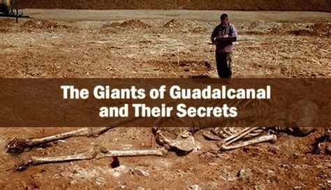 What are Giants of Guadalcanal? The people from the Solomon Island really do believe in the ...