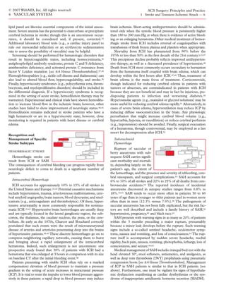 Acs0601 Stroke And Transient Ischemic Attack | PDF