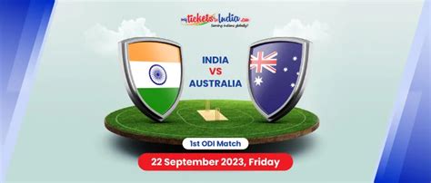 India vs Australia Cricket - 1st ODI Match On Sep 22, 2023