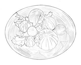 WS2010: Fall Still Life - Line Art | Workshop by Barb Sotiro… | Flickr