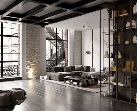 2 Chic and Cozy Cosmopolitan Lofts | Décoration loft, Style loft, Loft moderne