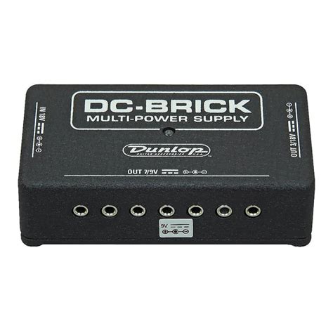 DUNLOP DC-BRICK INSTRUCTIONS Pdf Download | ManualsLib