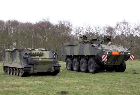 Danish Army receives new Piranha 5 armored personnel carriers