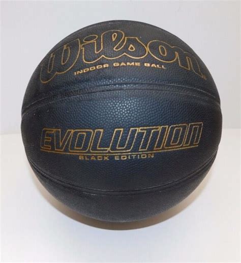 Wilson Evolution Black Edition Basketball Official Size 29.5 Inch ...